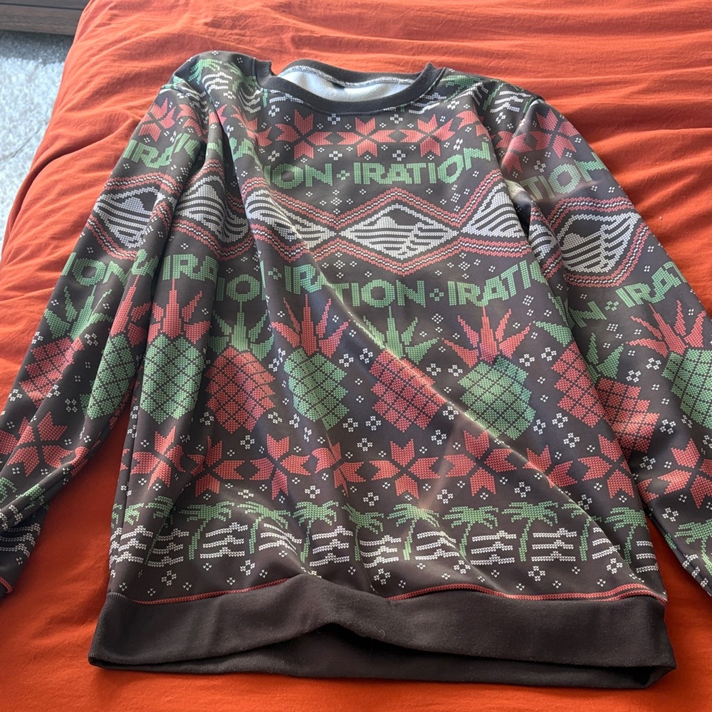 *AUTOGRAPHED* Iration Christmas sweater